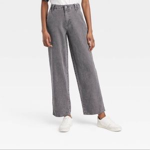 Women's High-Rise Straight Jeans Universal Thread- Gray 2